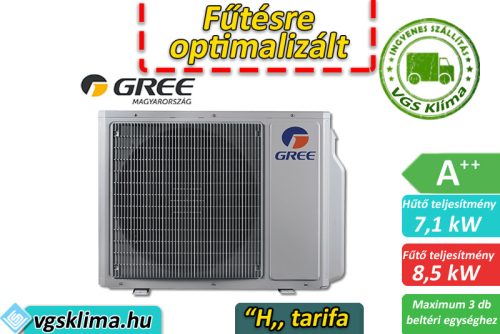 Gree GWHD(24) inverteres split 7,1 kW multi kültéri egység